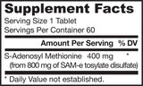 SAM -E 400 mg - 60 tablet