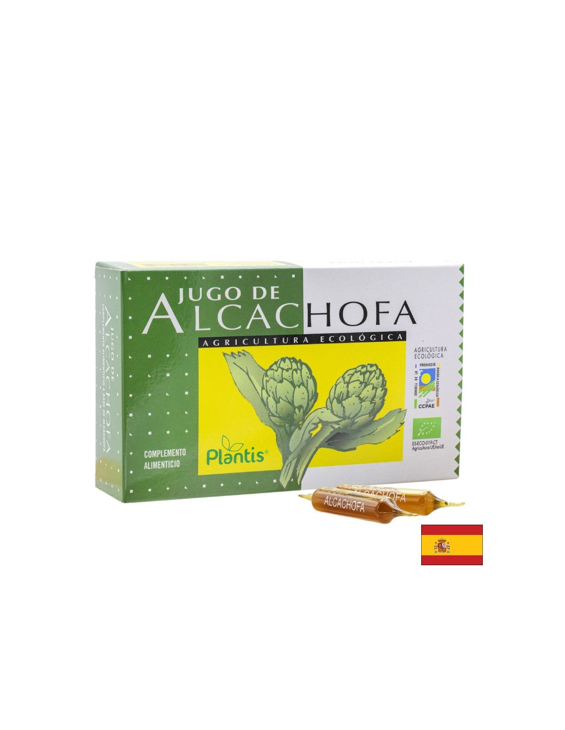 Jugo De Alcachofa/ Artičoka (sok)/ Jetra in žolč, 20 ampul za pitje Arte<tc>san</tc>ia
