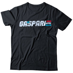 T-Shirt / Gaspari White Logo - Black - Nutra Best Europe