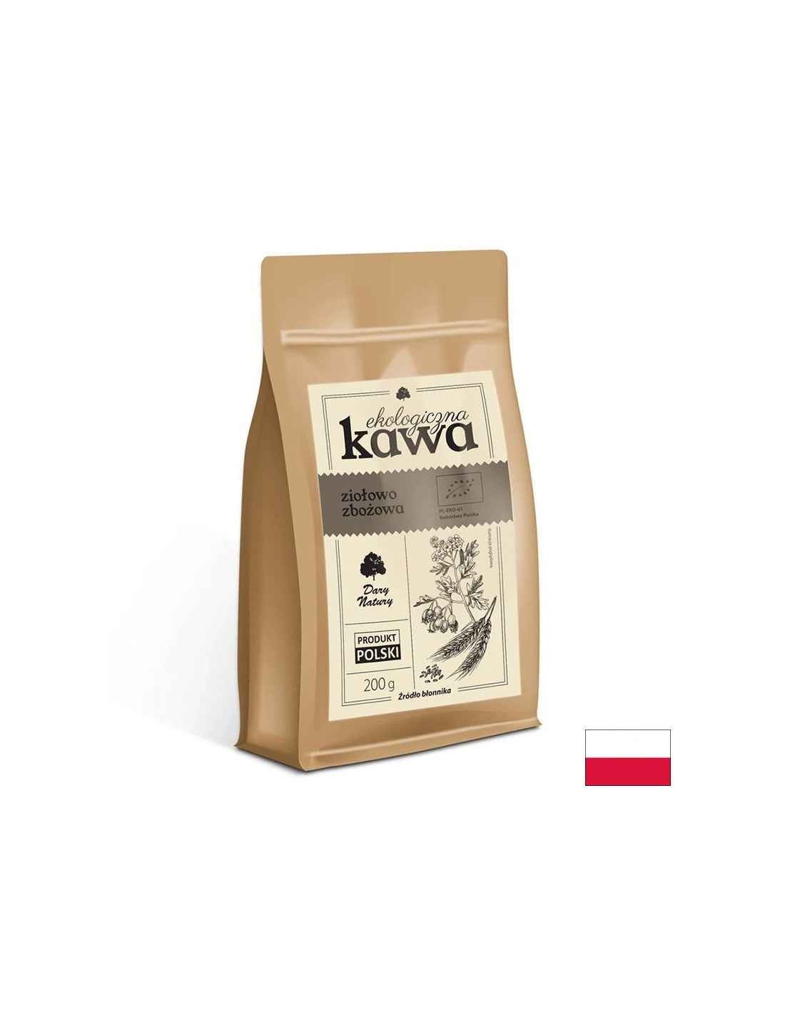 Kava iz zelišč in zrn, 200 g <tc>Dary Natury</tc>