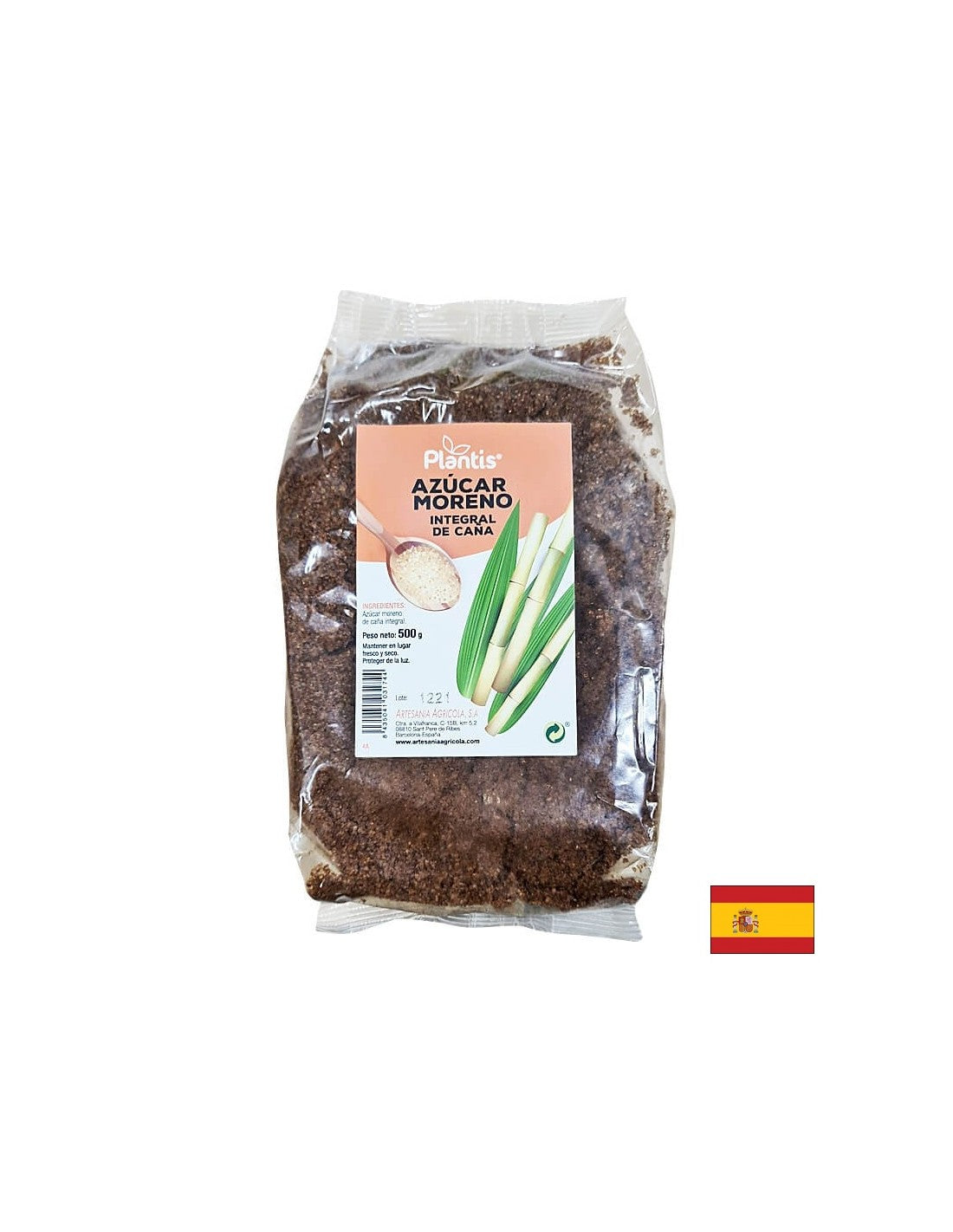 Rjavi trsni sladkor (iz celih stebel), 500 g