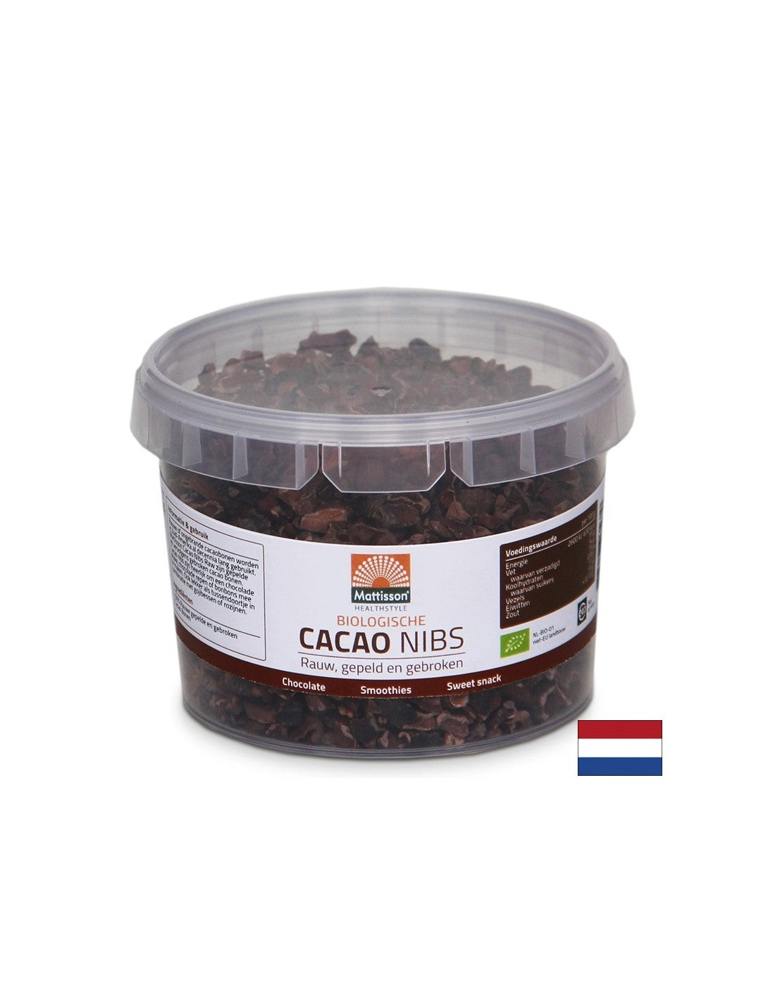 Bio kakavova zrna (surova, olupljena in zdrobljena) x 150 g