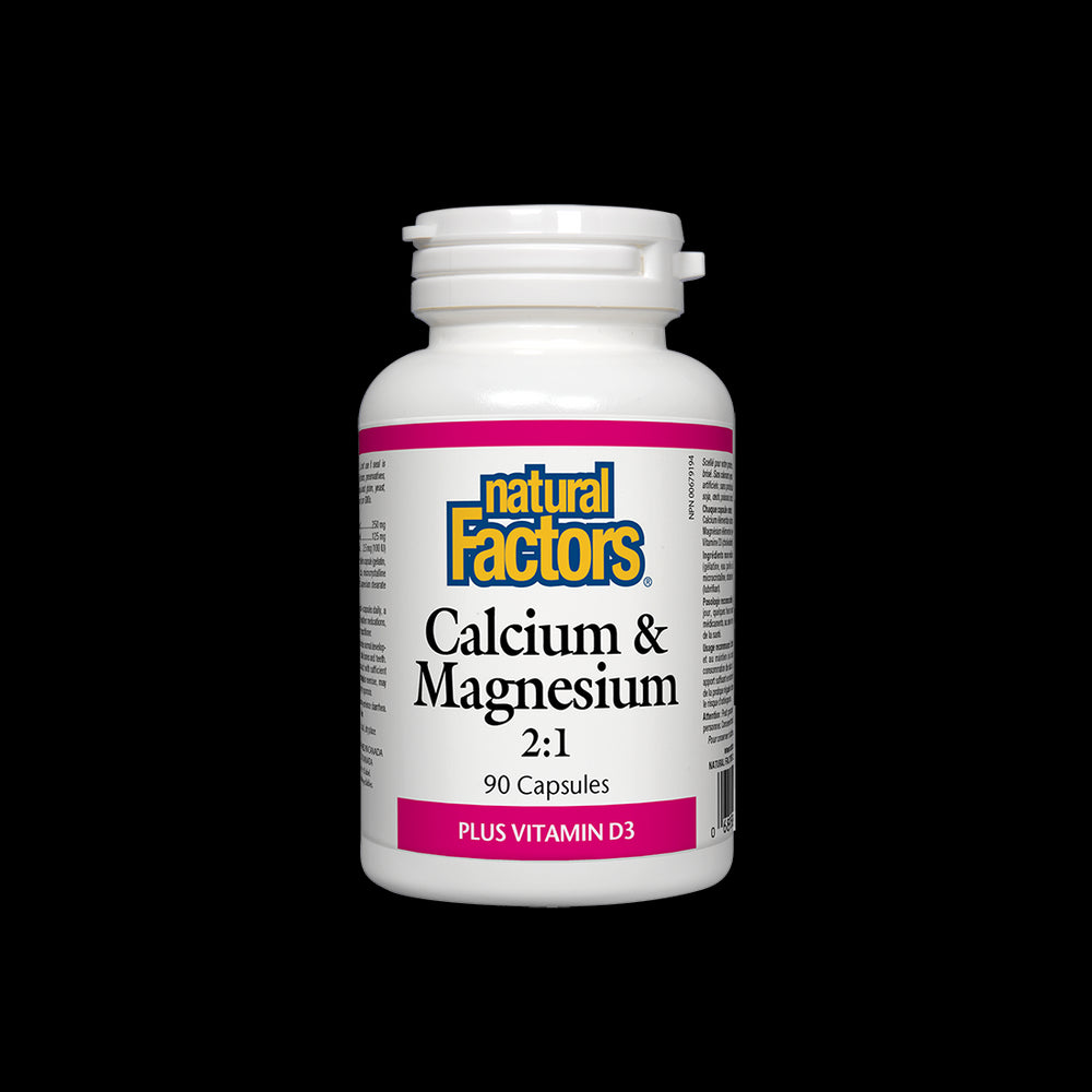 Kalcij in magnezij z vitaminom D3 376 mg - 90 kapsul