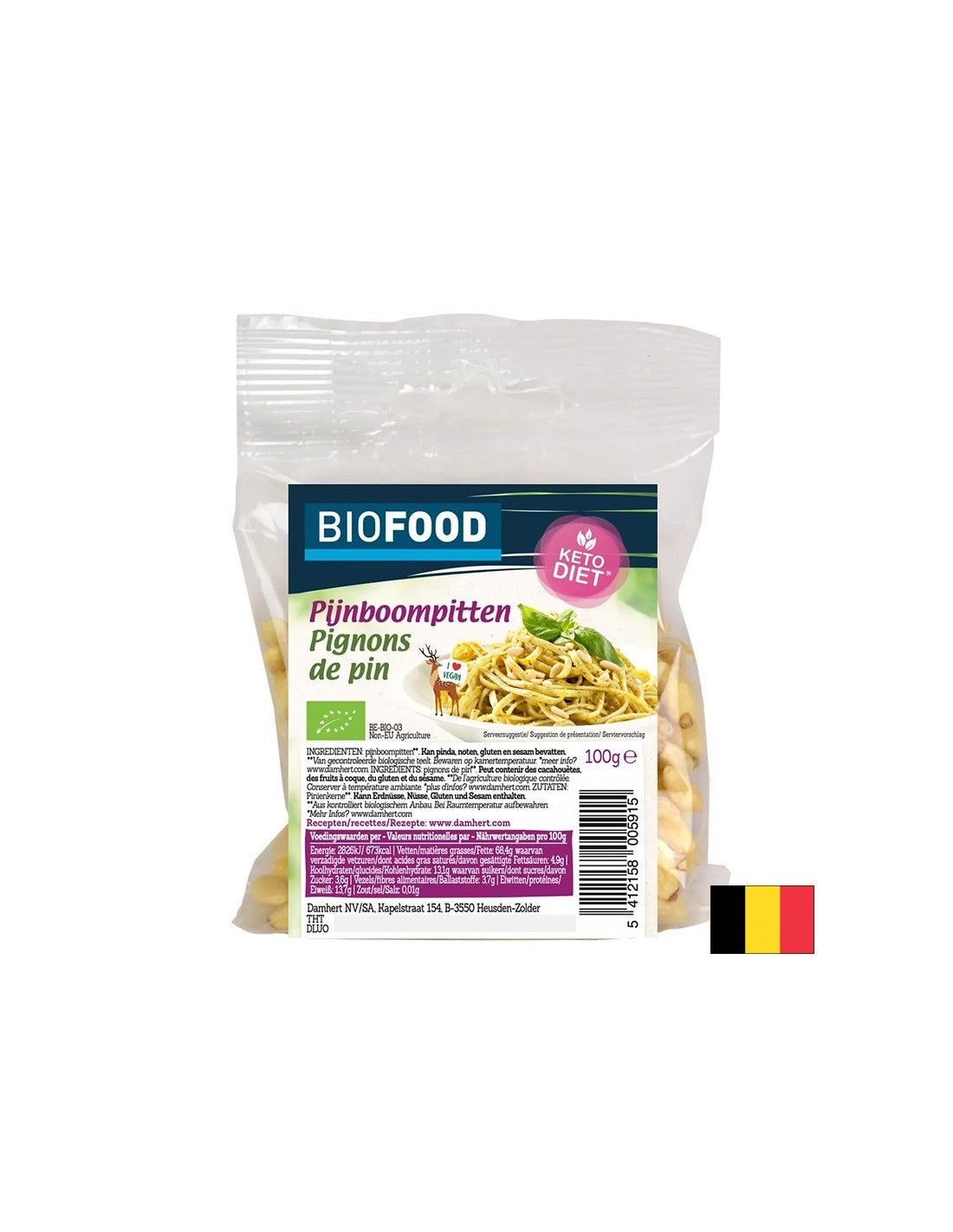 Borovi oreščki, organski, 100 g