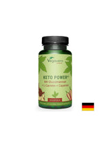 Keto Power® z glukomannanom, L-karnitinom in kajenskim poprom, 60 kapsul