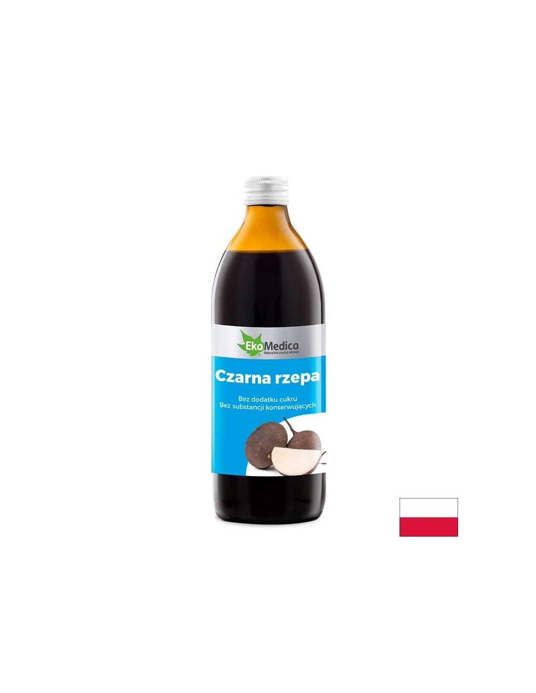 Prebava - črni repa + vitamin C, sirup 500 ml Ekamedica