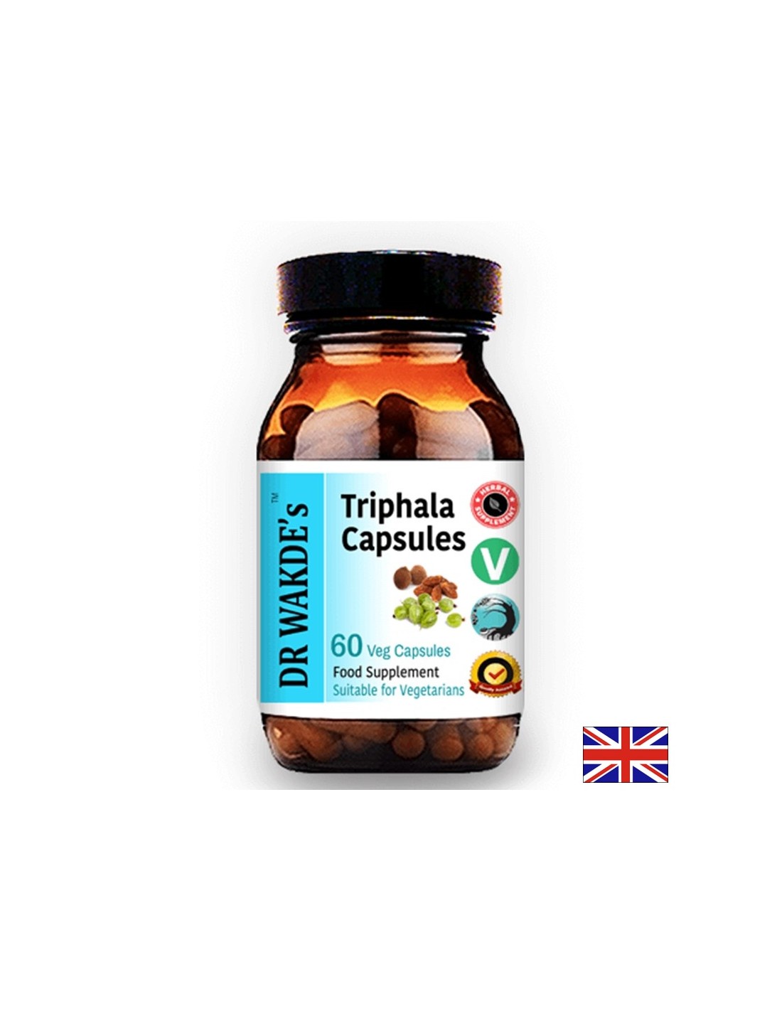 Prebavni sistem - trihala, 60 V kapsul