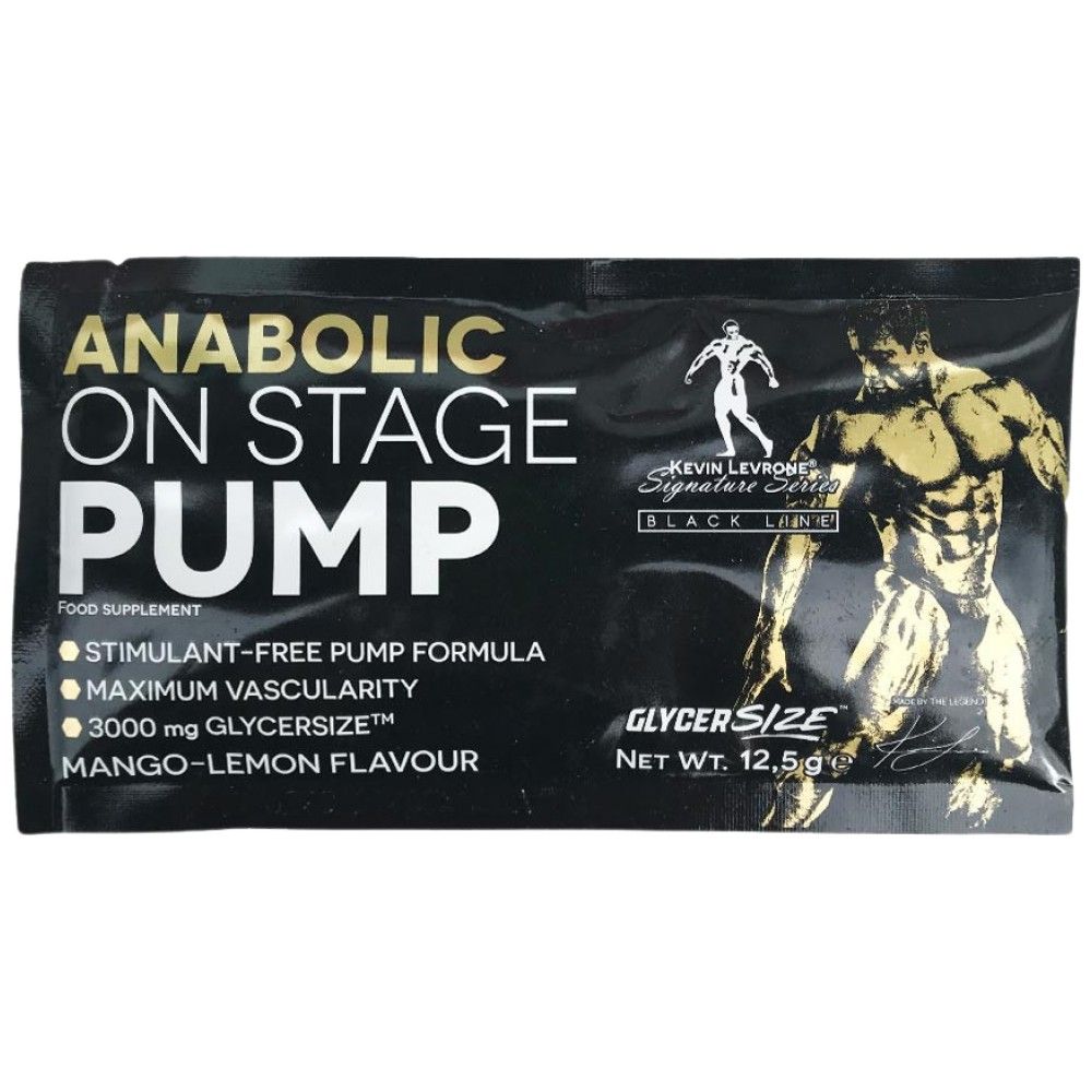 Anabolična na odrski črpalki | Formula brez vadbe brez stimu-12,5 gramov