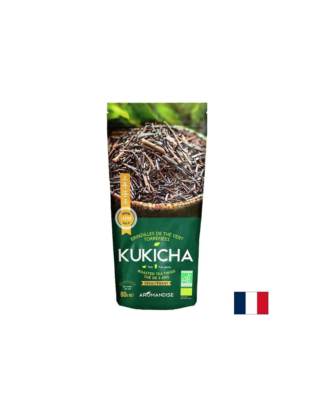 Kukicha zeleni čaj vejice, 80 g
