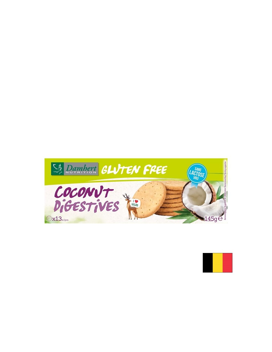 Kokosovi piškoti (brez glutena in laktoze), 145 g
