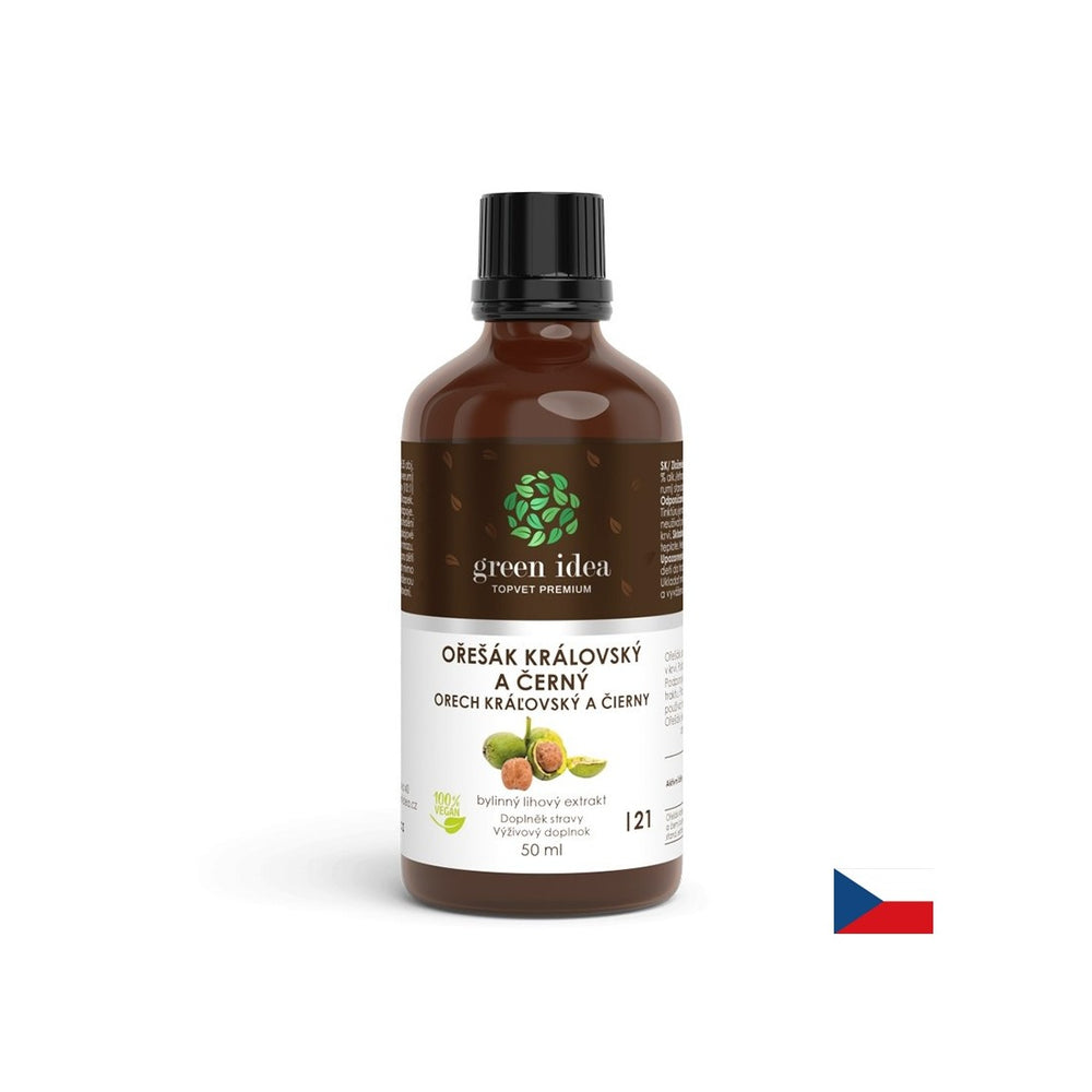 Krvni sladkor in nadzor holesterola - oreh, 50 ml tinkture