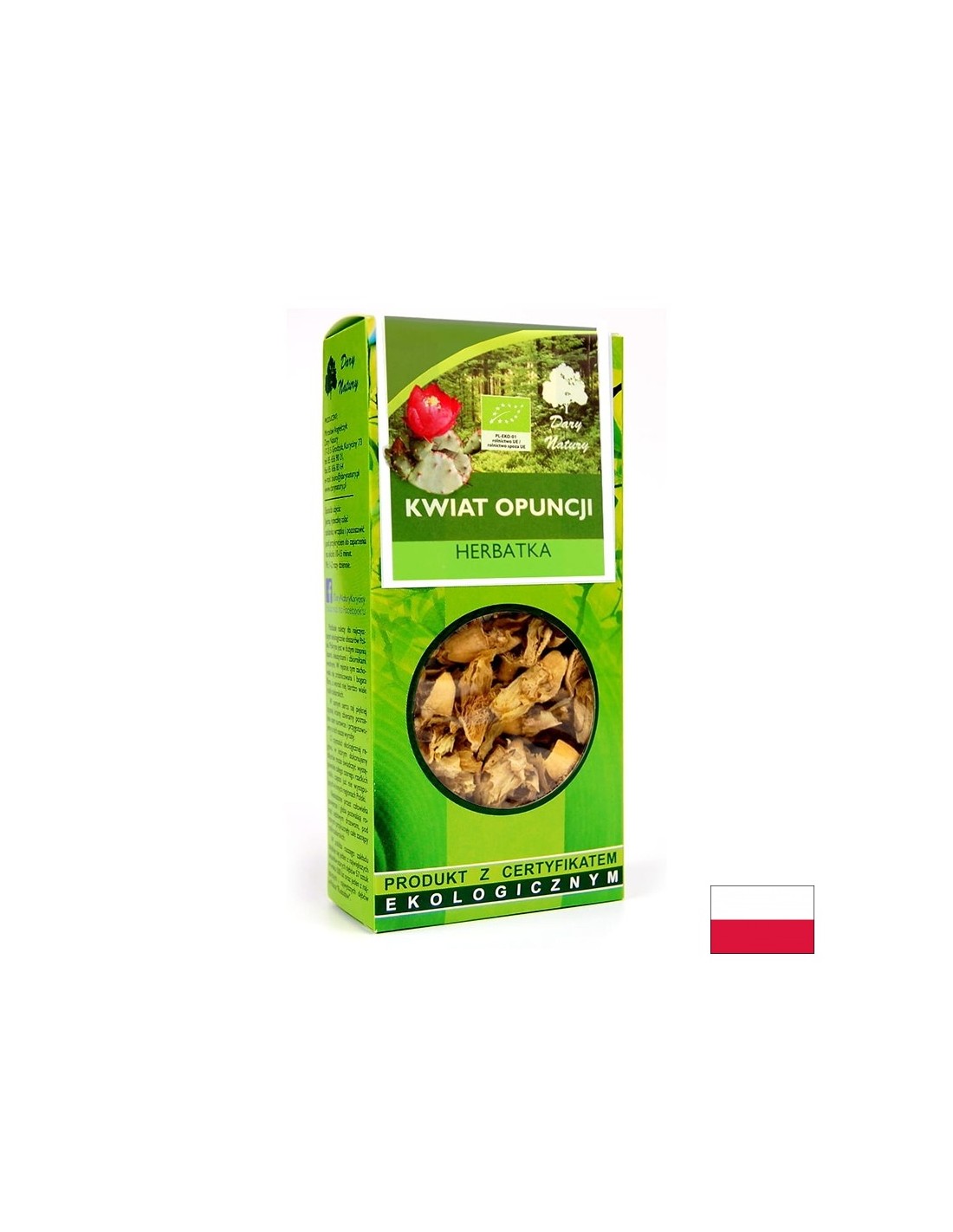 Kontrola teže - barva opuncija, 25 g <tc>Dary Natury</tc>