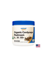 Proti utrujenosti in stresu - Cordyceps Organic, 100 g, <tc>Nutricost</tc> prašek