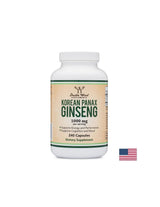 Korean Panax Ginseng - korejski ginseng, 240 kapsul <tc>Double Wood</tc>