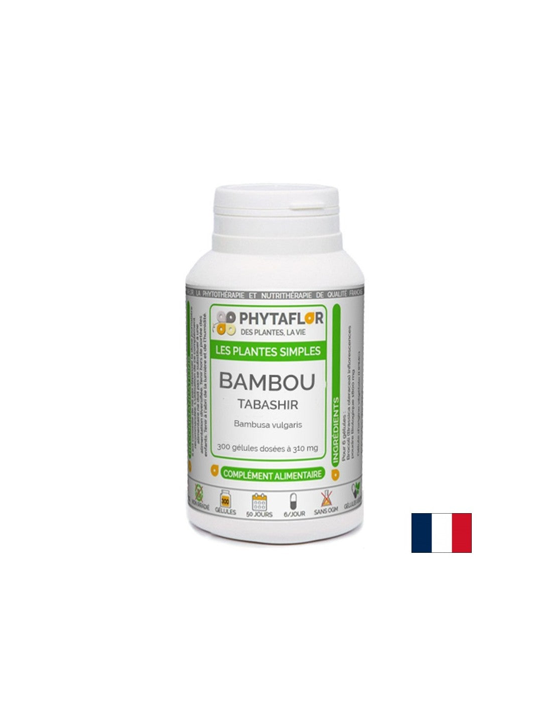 Lasje in koža - bambus eksudat, 300 mg x 50 kapsul