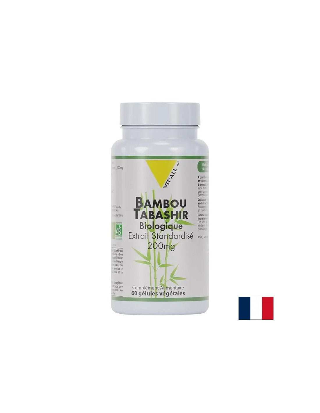 Lasje in koža - bambus eksudat, bio, 200 mg x 60 kapsul