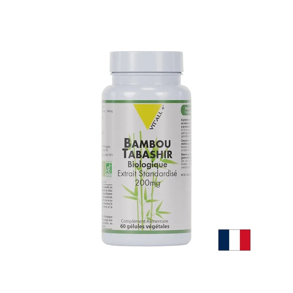 Lasje in koža - bambus eksudat, bio, 200 mg x 60 kapsul