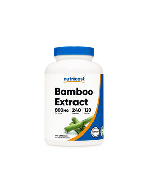 Hair and skin - Bamboo extract, 240 capsules - Nutra Best Europe