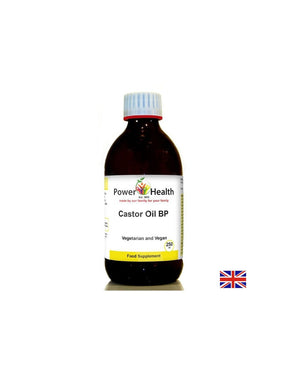 Hair and Skin - Cold Pressed Castor Oil, 250 ml - Nutra Best Europe