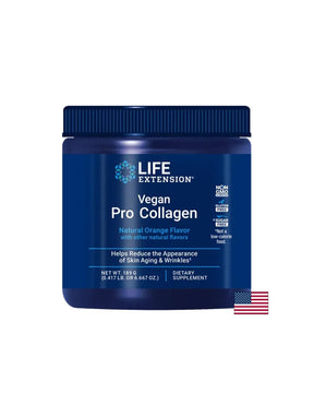 Hair and Skin - Vegan Pro Collagen, 189 g powder, orange scented - Nutra Best Europe