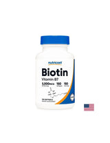 Lasje, koža in nohti - biotin, 5000 µg x 150 kapsul softgela