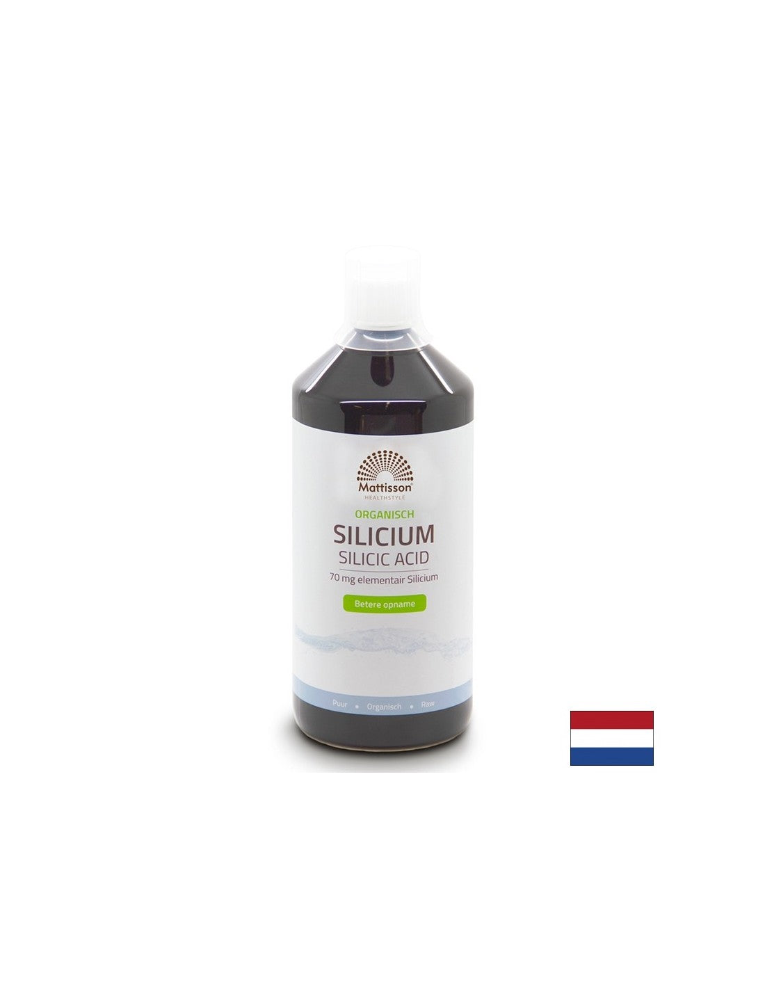 Lasje, koža in nohti - Silicon Organic, 1000 ml <tc>Mattisson Healthstyle</tc>
