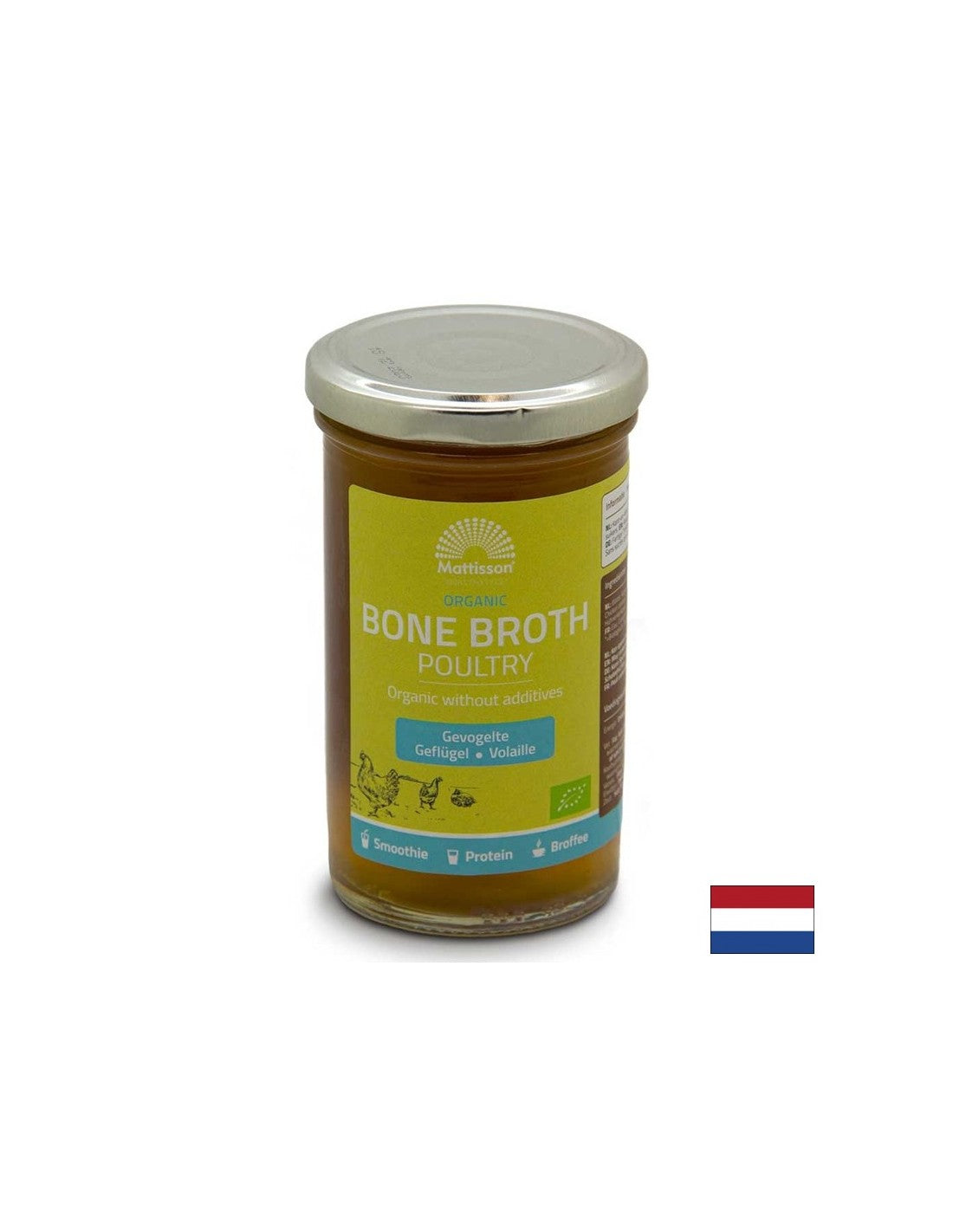 Bio perutninska kostna juha, 240 ml <tc>Mattisson Healthstyle</tc>