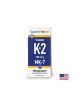 Kosti in kardiovaskularni sistem - vitamin K2 (MK -7), 100 µg x 60 Sublinglual tablete
