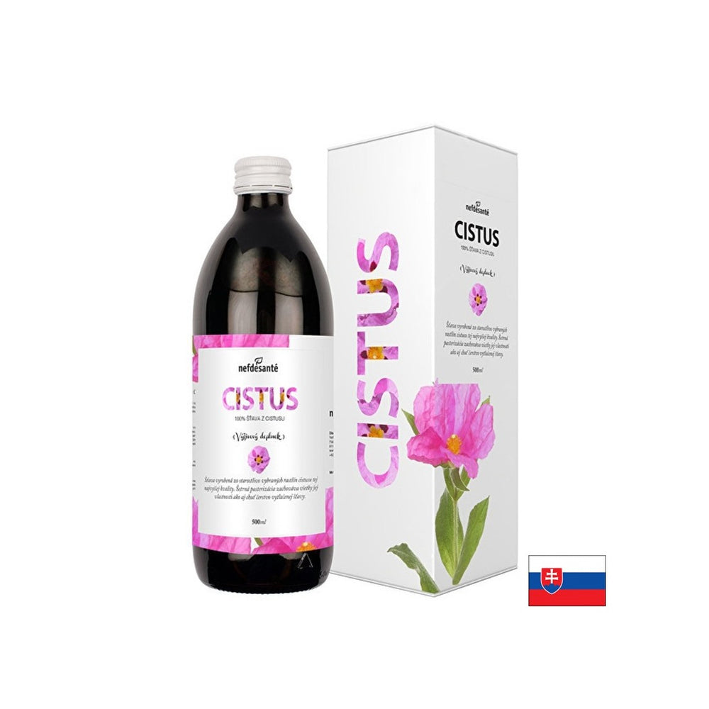 Cistusov sok - imunsko in zdravje srca, 500 ml, 10 odmerkov