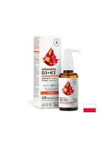 Kosti in sklepi - vitamin D3 1000 iu + K2 18,75 µg Forte, 50 ml oralnega razpršila