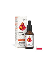 Kosti in sklepi - vitamin D3 800 IU + K2 20 µg (Forte), 30 ml kapljic