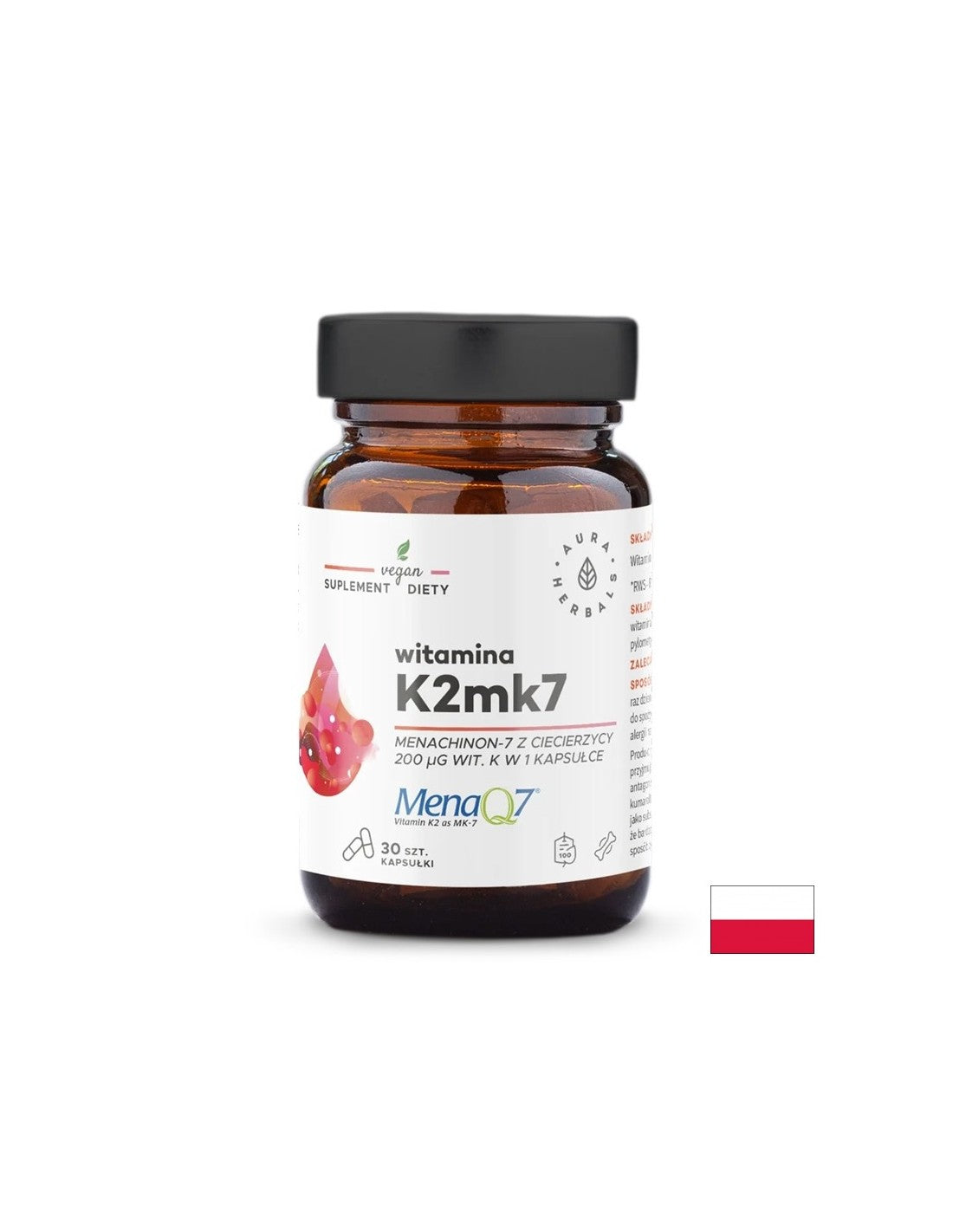 Kosti in sklepi - vitamin K2 (MK -7), 200 µg x 30 kapsul
