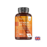 Kostni sistem - vitamin D3 4000 iu + K2 100 µg, 180 tablet Teža