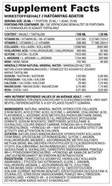 MSM + C Hyaluron kolagena tekočina - 500 ml