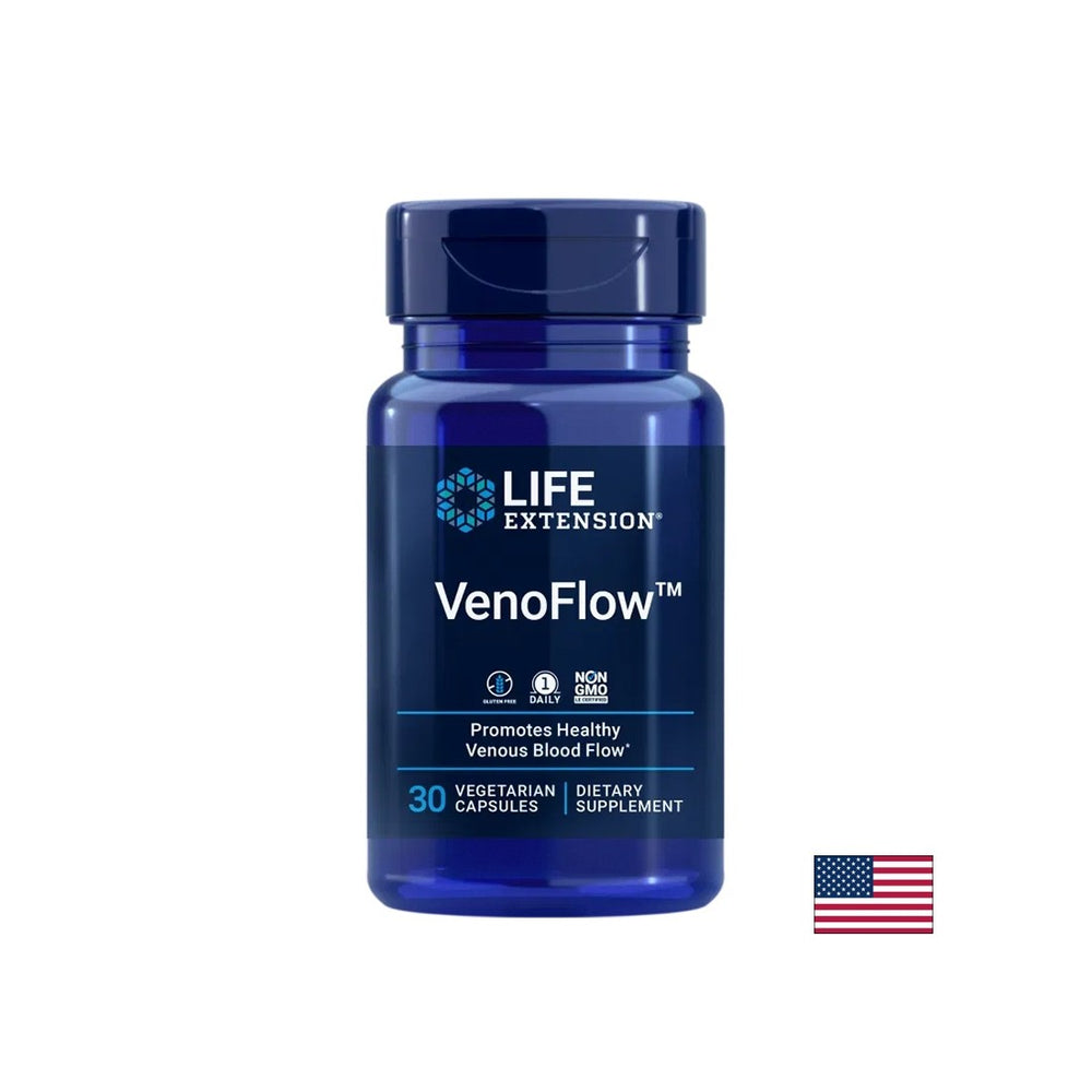 Krvne žile - Venoflow ™ Pycnogenol + nattokinaza, 30 kapsul