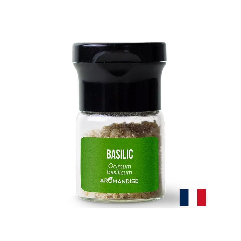 BASILICE Eterično oljno kristali (kulinarični) - za aromatične jedi, omake, pijače, 10 g