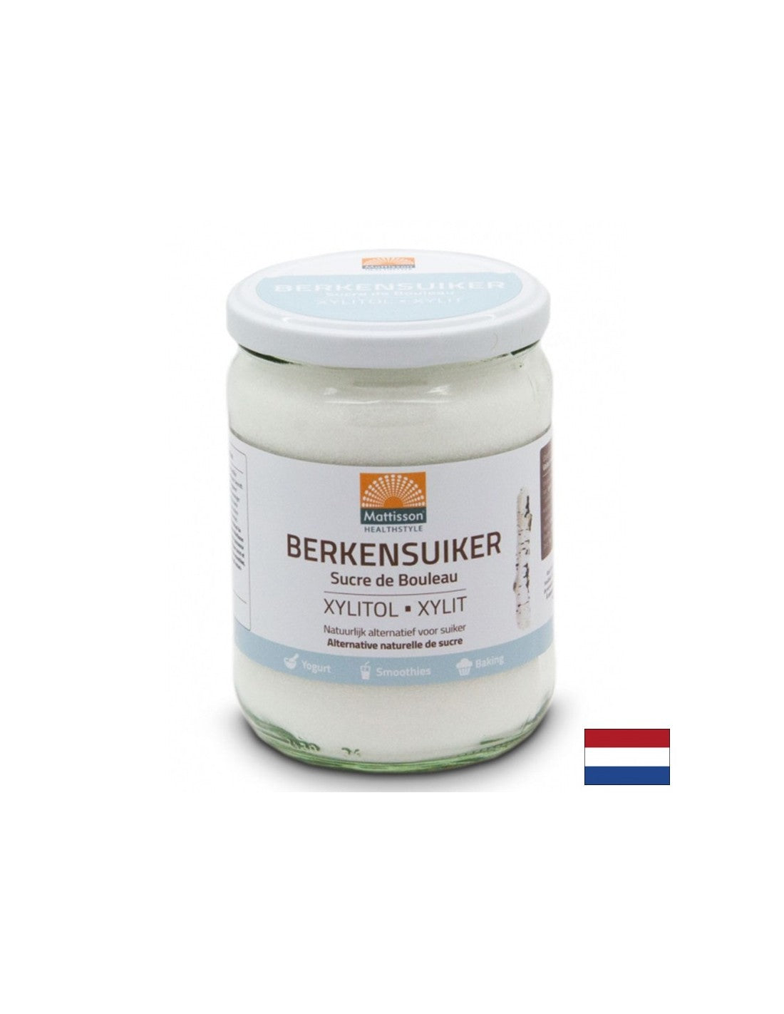 Ksilitol (brezov sladkor), 400 g <tc>Mattisson Healthstyle</tc>