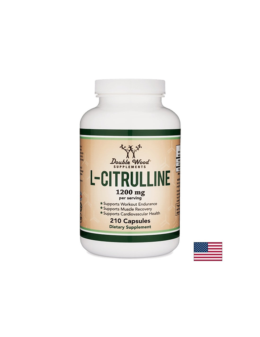 L-citrulin/ L-citrulline, 210 kapsul <tc>Double Wood</tc>