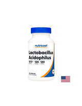Lactobacillus acidophilus 10 milijard aktivnih probiotikov - črevesno ravnovesje in probiotik, 120 kapsul