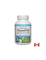 Laneno olje - Laneno olje 1000 mg, 90 mehkih kapsul <tc>Natural Factors</tc>