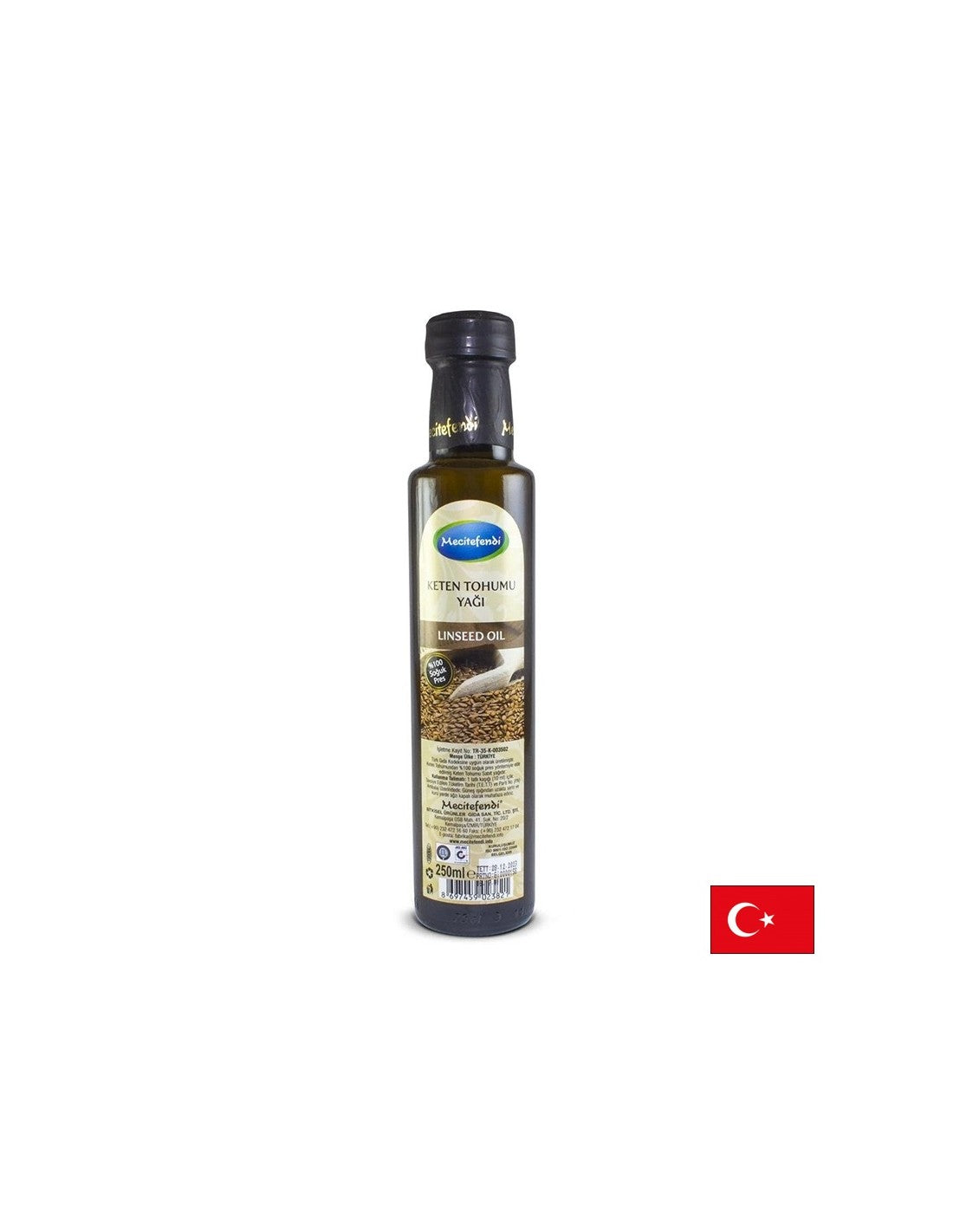 Laneno olje (omega-3-6-9) 250 ml, 25 odmerkov