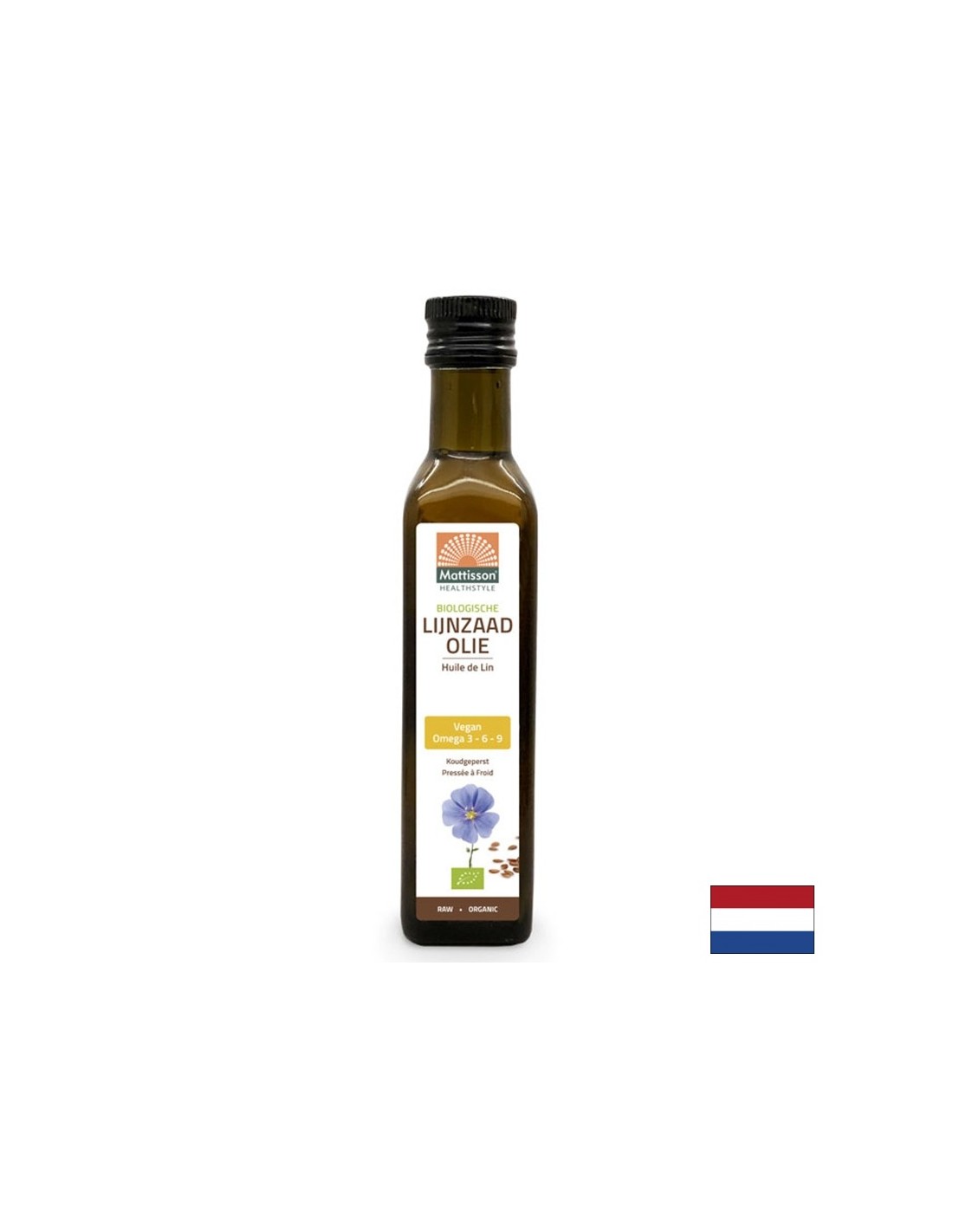 Laneno olje (hladno stisnjeno, organsko), 250 ml
