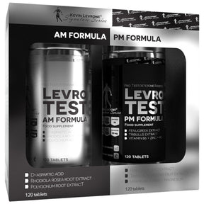 LevroTEST AM/PM Formula - 2 x 120 Tablets - Nutra Best Europe