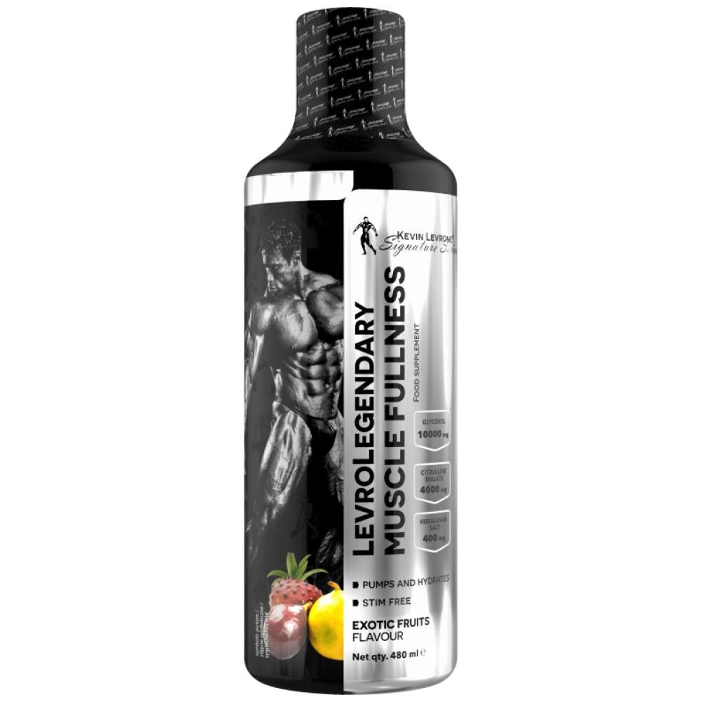 LeVrolegendary mišična polnost tekočine | Glycerol & Citrulline mega črpalka brez stimualnt - 480 ml