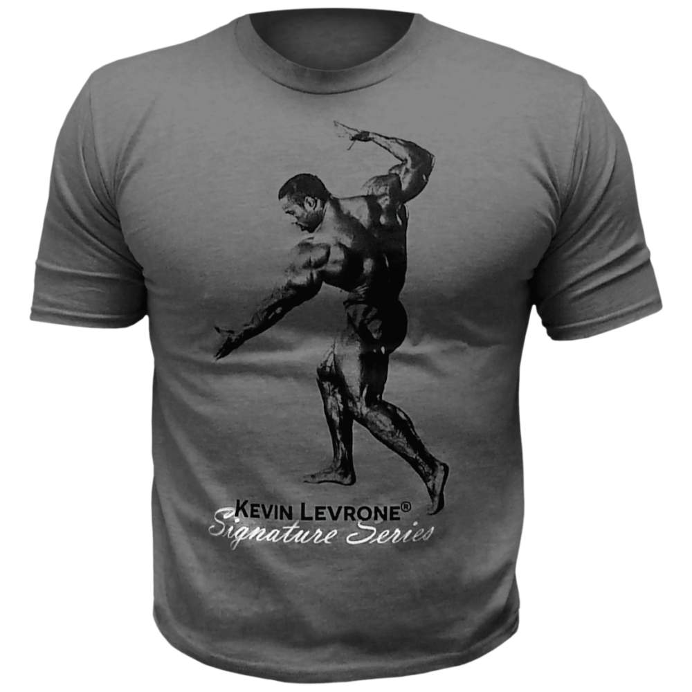 <tc>Kevin Levrone</tc> Majica / temno siva