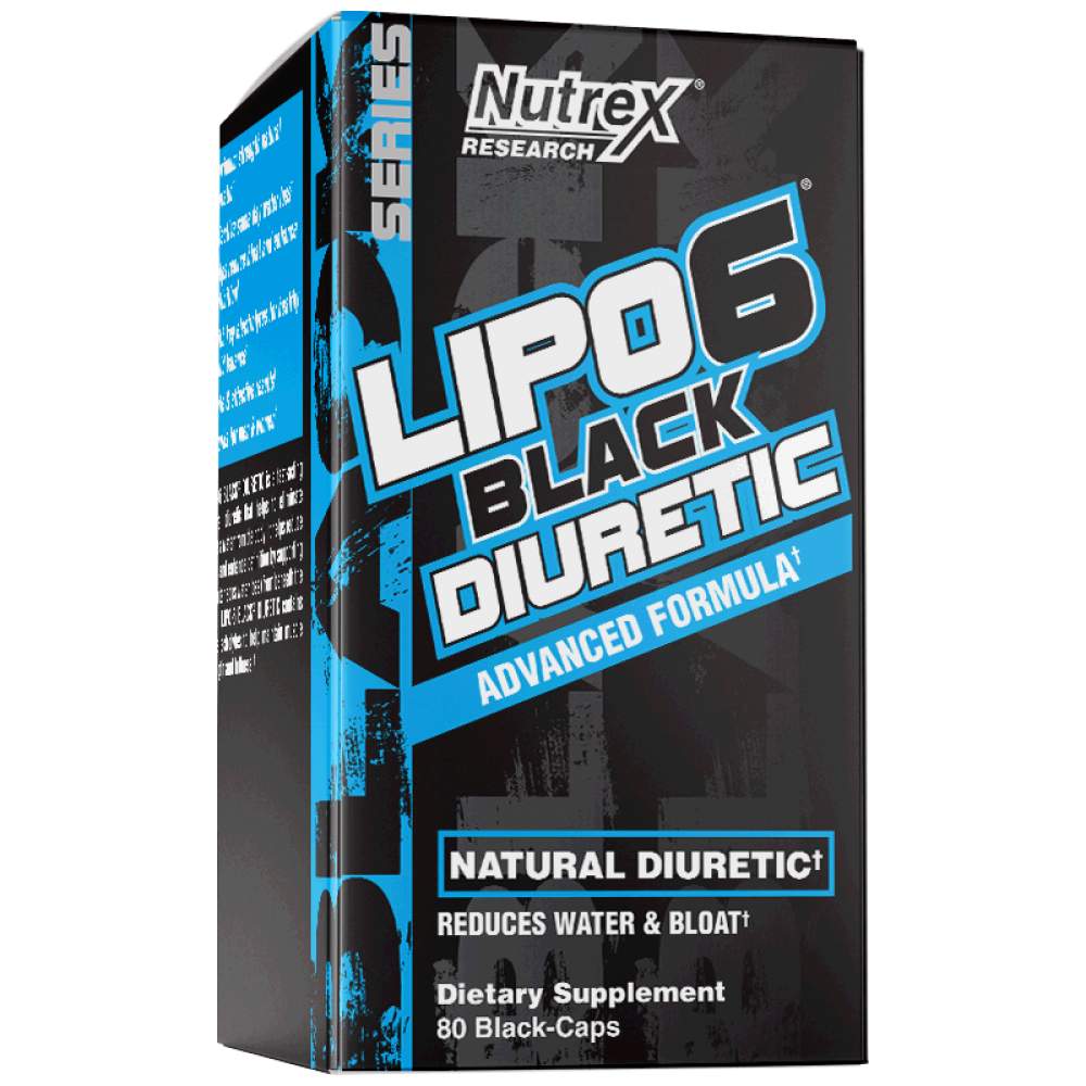 Lipo 6 črna / diuretika - 80 kapsul