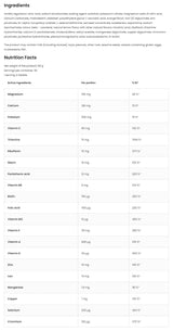 Vitaandminerals | Effervescent vitamini in minerali 20 topnih tablet