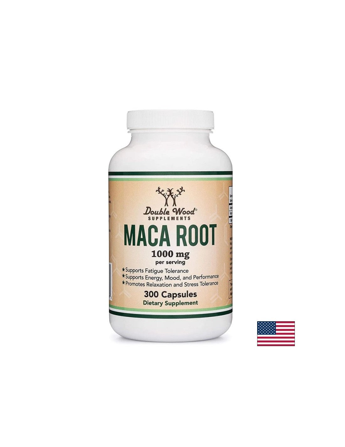 Maca Root - Maca root, 300 kapsul <tc>Double Wood</tc>