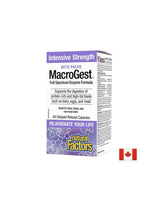 MacroGest™ Keto Paleo - prebavni encimi x 60 <tc>Natural Factors</tc> E<tc>XTEND</tc>ed kapsule za sproščanje