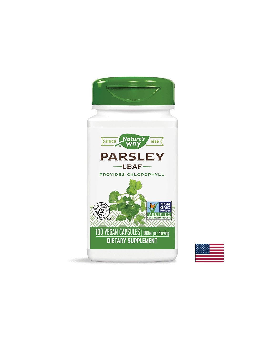 Peteršiljski list 450 mg - 100 kapsul